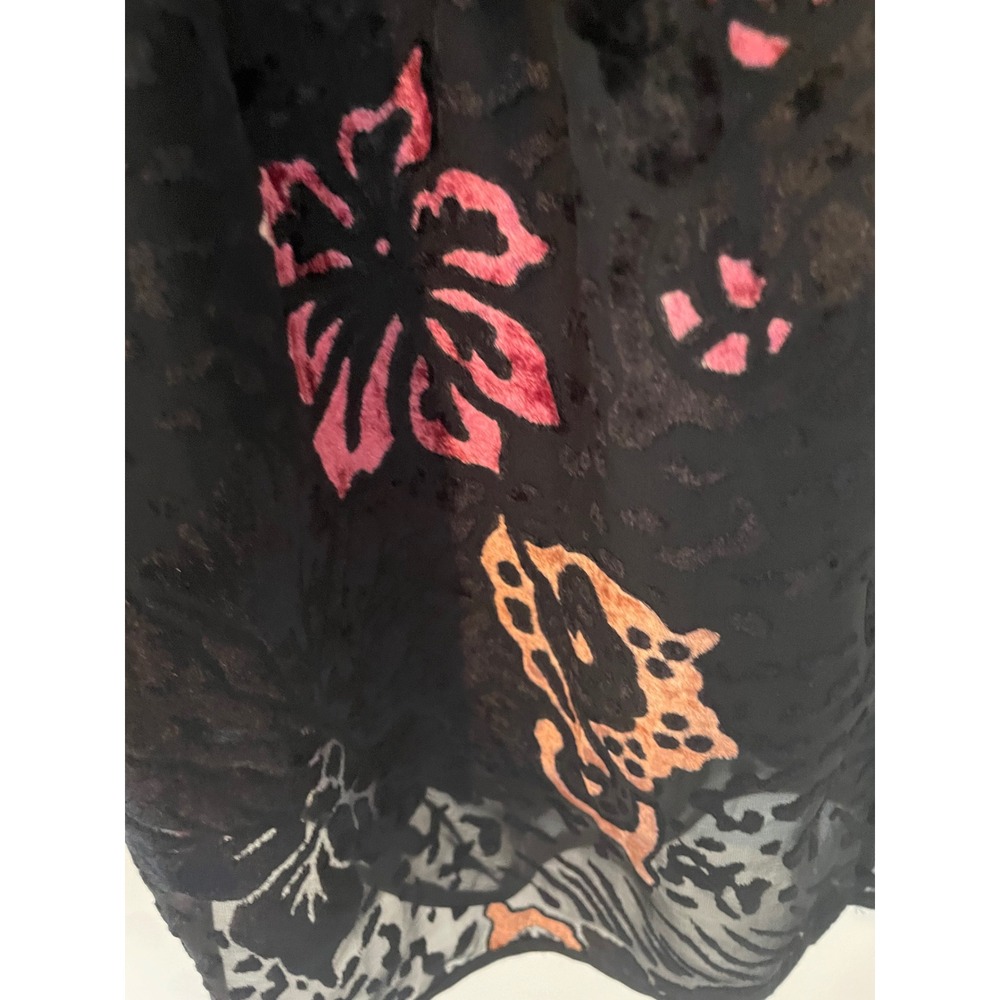 Soft Surroundings Size XL Adassa Patchwork Sequin Embroidered Boho Tunic Dress - Picture 7 of 9